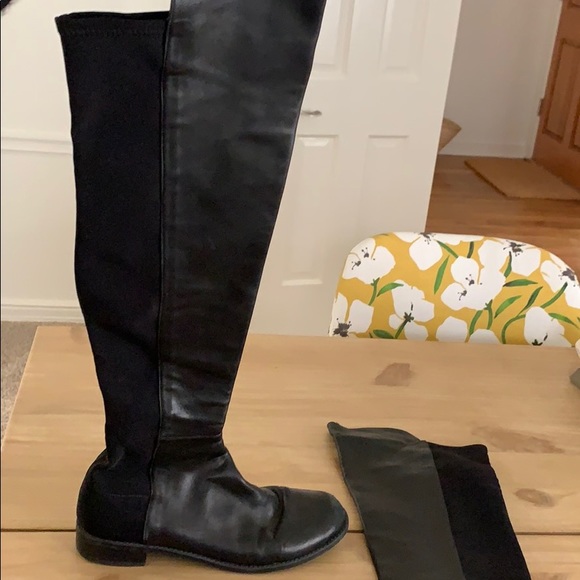 Stuart Weitzman OTK black boot - Picture 4 of 4